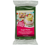 Fondant Funcakes Verde Bosque 250 G - Ideal para Decorar Tartas, Cupcakes y Galletas