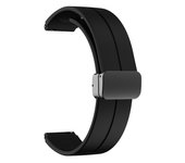 1pc 16mm Men Women Watch Band for HUAWEI TalkBand B6/B3 Folding Buckle Silicone Smartwatch Accessories Wristbands