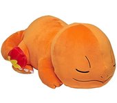 Jazwares Peluche Pokemon Charmander Dormilon 46 Cm - Acabado Viscolástico - Tamaño Gigantesco