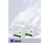 16A Tuya Smart WiFi Switch Wireless RF 433MHz 86 Box Push Panel Wall Switch 1/2/3Gang Alexa Google Home Alice Voice Control