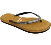 BRASILERAS Chanclas de playa de mujer con suela de goma