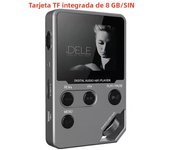 8GB Zinc Alloy Lossless Sound Bluetooth MP3 Player,Rotary Scroll Wheel, MP3 Music Player With FM Radio, Support 128GB Card