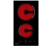 Placa vitrocerámica Infiniton VIT2FBN 2 zonas de cocción 9 niveles de potencia negro
