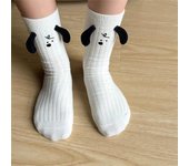 1/6 Pairs Cartoon Women Socks Fashionable And Versatile Cute Design Funny Goose Breathable Soft Comfortable Women Casual Socks﻿