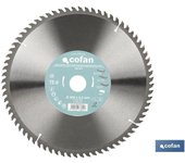 Disco de sierra ingletadora para madera con insertos de metal duro ø300 x 3,2 x 30 mm, 72 dientes