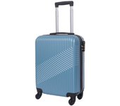 STARLEY-*Maleta Avión Equipaje de Mano Viaje Cabina Trolley ABS Rígida 4 Ruedas Maleta de cabina rigida con asa telescopica 55x35x20CM