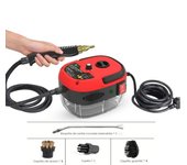 Limpiador a vapor de 2500 W, vaporizador eléctrico de alta presión para limpieza, limpiador a vapor portátil para coche