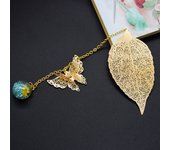 Porcheddu Marcapágines de metal with Pluma Form: Gift perfecto para el Día DE LA Madre, accesorio Literario elegant Y Ayuda de Lectura elegant para lectores y Amantes de los libros, con Caja de regalo
