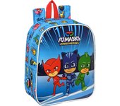 SAFTA - PJMASKS Mochila para Guarderia Adaptable Carrito- diseño único y licencia oficial - Mochila guarderia espalda y hombreras ergonomicas- made in safta - Mochila comodidad máxima y ajuste perfecto