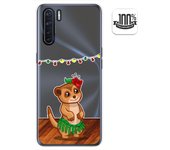 Tumundosmartphone Funda Gel Transparente para Oppo A91 diseño Suricata Dibujos