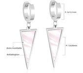 LUXUKISSKIDS Stainless Dangling Earrings Long Tassel Drop Steel Gold Pendients Korean Fashion Women Fairy Wedding Party Piercing