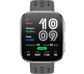 Amazfit Bip 6 Charcoal 5 cm (1.97") AMOLED Digital 390 x 450 Pixeles Pantalla táctil Plata GPS (satélite)