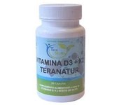Teranatur Vitamina D3+K2 60 Cápsulas