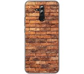 Tumundosmartphone Funda Gel Tpu para Huawei Mate 20 Lite diseño Ladrillo 04 Dibujos