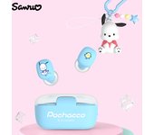 Kawaii Sanrio Earbuds Melody Pochacco Kuromi Cinnamoroll JS-0102 Anime Cartoon Pendant Wireless Bluetooth Earphones Headphones