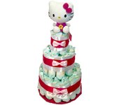 Tarta de pañales DODOT Hello Kitty