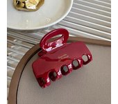 1pc Korean version gold standard wisp empty square high-end sense vinegar grip clip hair accessories hair clip for women