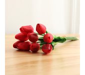 1PC Mini Tulip Home Simulation Flower Bouquet For Wedding Decoration With Fake Flowers