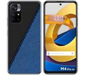 Funda Silicona para Xiaomi POCO M4 Pro 5G diseño Cuero 02 Dibujos