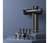 Massage Gun Muscle Relax Deep Tissue Massager Neck Massager Dynamic Vibrator Back Portable Handheld Display Fascia Gun Massage