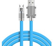 120W 7A Fast Charging Micro USB Cable For Andriod Universal Mobile Phone Alloy Soft Micro Wire Quick Charge USB Data Cables Cord