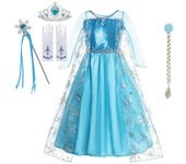 2025 Carnival Party Ball Dress, children's dress Princess dress, Cosplay Princess dress + accessories