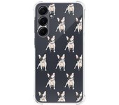 Tumundosmartphone Funda Silicona Antigolpes para Samsung Galaxy A35 5G diseño Perros 12 Dibujos
