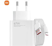 Cargador de Pared Xiaomi Charging Combo USB Type-A/ 1xUSB/ 67W