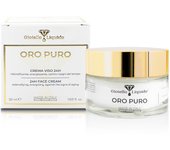 Línea "Pure Gold" Liquid Jewel-Cream Facial 24H 50 ml - Efecto Lifting, Acción Antiedad, Hydratant and Iluminadora-Con oro coloidal, ácido, betaína y Agua de Rosa Damascena-Eza Bellrara