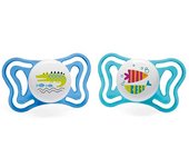 Chicco Chupete Physio Light Silicona Azul 16-36M (2Uds)
