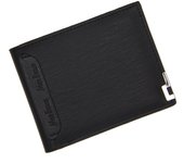 Nueva cartera para hombre MenBense, corta, moderna y casual, con borde de hierro para tarjetas.