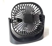 Mini Ventilador de Mesa 5" con Enchufe de USB  5V 1W, Mini Ventilador de Sobremesa