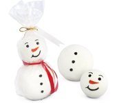 Kit de Creación de Bombas de Baño Muñeco de Nieve | Todo Incluido para un Baño Divertido y Relajante | Crea 5 Originales Bombas con Instrucciones Paso a Paso