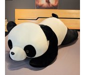 Lindo oso panda gigante abrazable, muñeco de peluche, almohada para dormir súper suave, muñeca de tela, muñeca de cama para niña, oso