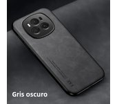 Luxury Leather Case for Honor Magic 6 5 4 Pro Lite 200 100 90 80 GT Pro X9A X9B X8A X8B Cover with Metal Plate Support Car Hold