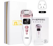 New Mini HIFU Radio Frequency Ultrasonic Machine EMS Micro Current Facial Beauty Instrument Firming Skin Care Anti-Wrinkle Tool