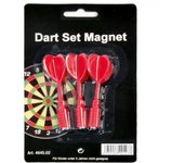 Dardos Magneticos Rojos 3 unidades  4845.02Marca,KarellaDardos,Dianas Magneticas