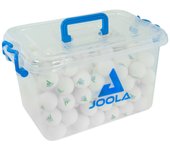 Pelotas de tenis de mesa Training 40  blancas, caja plástico con144 unidades Joola
