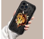 The Lion King Case For Apple iPhone 16 15 14 11 13 Pro 14Pro 16Promax Soft Matte Black Phone Funda
