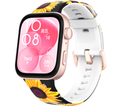 Silicone Printing Strap For Huawei Watch Fit 3 Replacement Band SmartWatch Wristband Bracelet correa Accessories