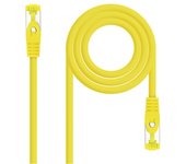 Nanocable - Cable red latiguillo lszh cat.6a sftp awg26 amari 25cm
