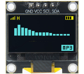 Original 0.96" OLED SPI/IIC I2C  white/blue/yellow blue 0.96 inch OLED module 128X64 OLED LCD LED Display Module For ARDUINO