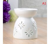 Ceramic Candle Holder Essential Oil Burner Diffuser Aromatherapy Incense Lamps