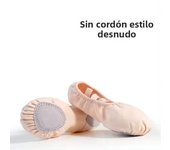 Adult Ballet Shoes Girls Canvas Dance Shoes Soft Soled Flat Shoes Non-slip Wearable Ballerina Shoes Split Soled Dancing Slippers