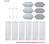 For Xiaomi Robot Vacuum S10 S12 T12 B106GL/ Mop 2S XMSTJQR2S / 3C B106CN  Vacuum Cleaner Parts Main Side Brush Mop Accessories