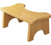 Taburete para inodoro de bambú, taburete para inodoro en cuclillas, taburete para inodoro de madera, taburete para inodoro de bambú para niños, taburete para inodoro de bambú Simple en forma de C