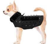 Chaleco de perro para perros pequeños medianos, todas las estaciones chaleco de protección reflectante para perros, ajuste
