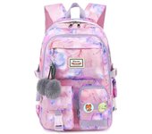 Mochilas escolares para adolescentes, mochilas para computadora portátil de 15,6 pulgadas, lindas mochilas universitarias, mochilas casuales antirrobo para mujeres