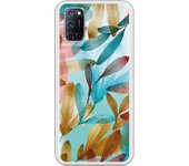 Funda compatible con Oppo A52/A72/A92 - Flores Acuarela