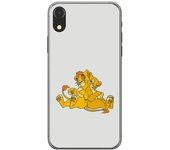 Tumundosmartphone Funda Gel Tpu para Iphone XR Diseño Leones Dibujos